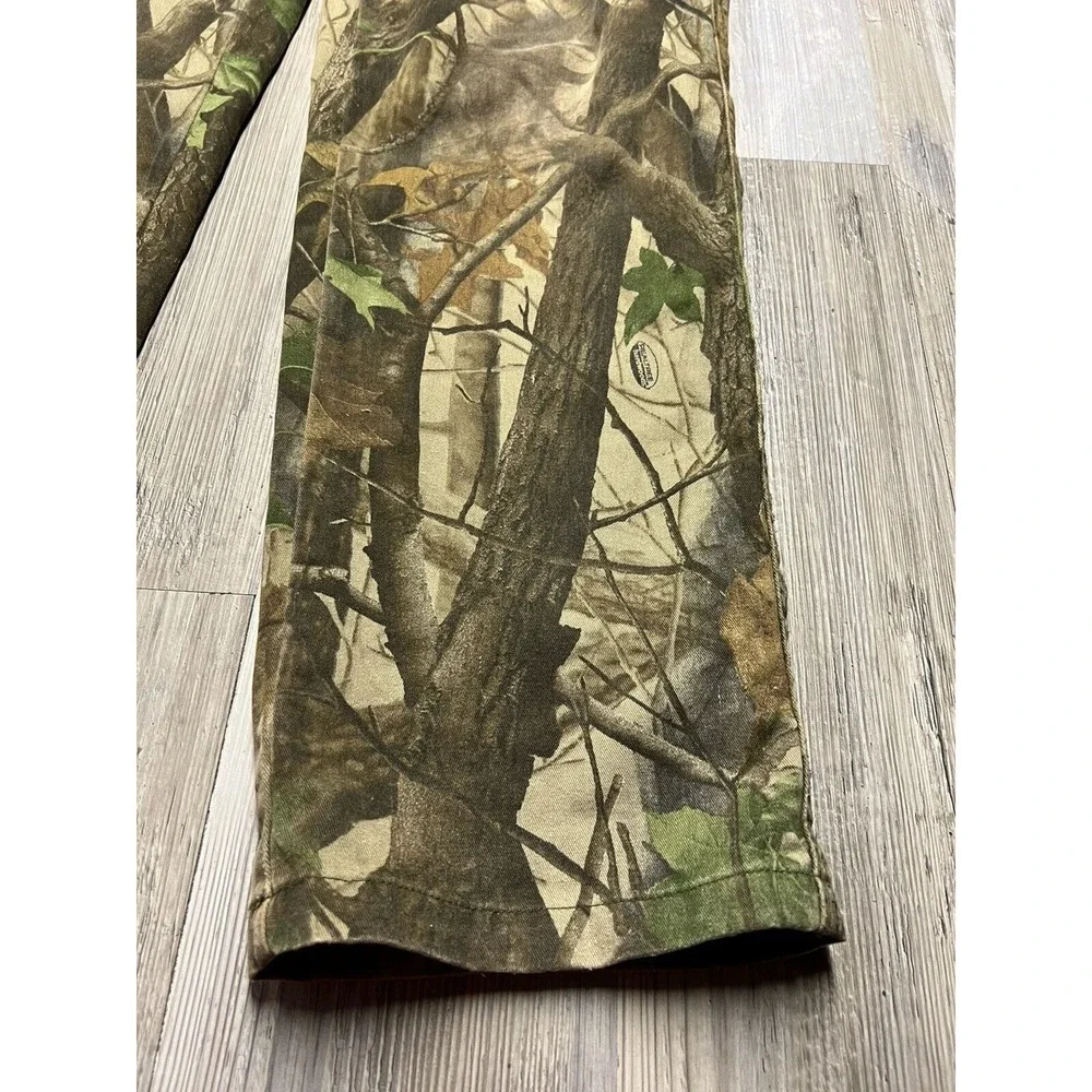 Mens Realtree Hunting Pants Vintage Camo‎ Cargo Whitewater Outdoors Size Large